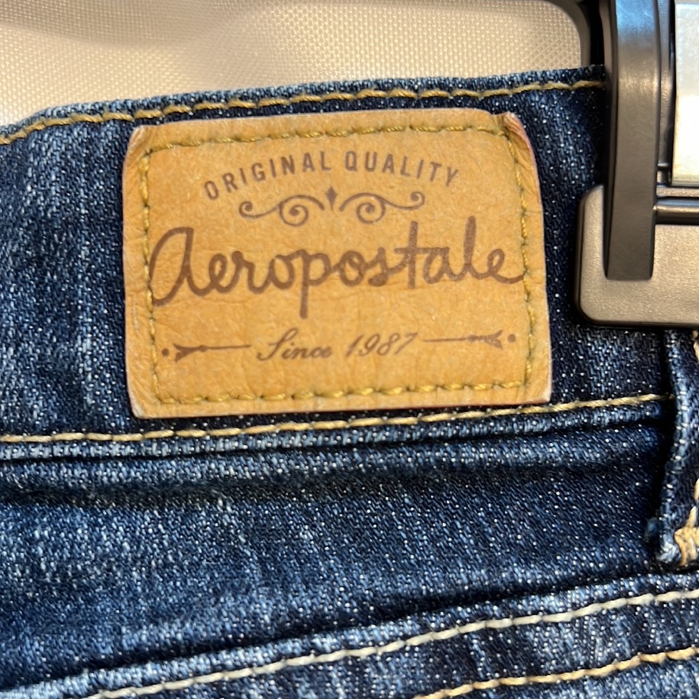 Aeropostale Denim Short Shorts - size 00 - Picture 4 of 8